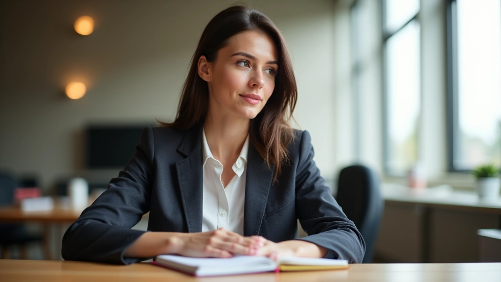 Person sitzt nachdenklich am Schreibtisch und schreibt Gedanken in ein Tagebuch auf